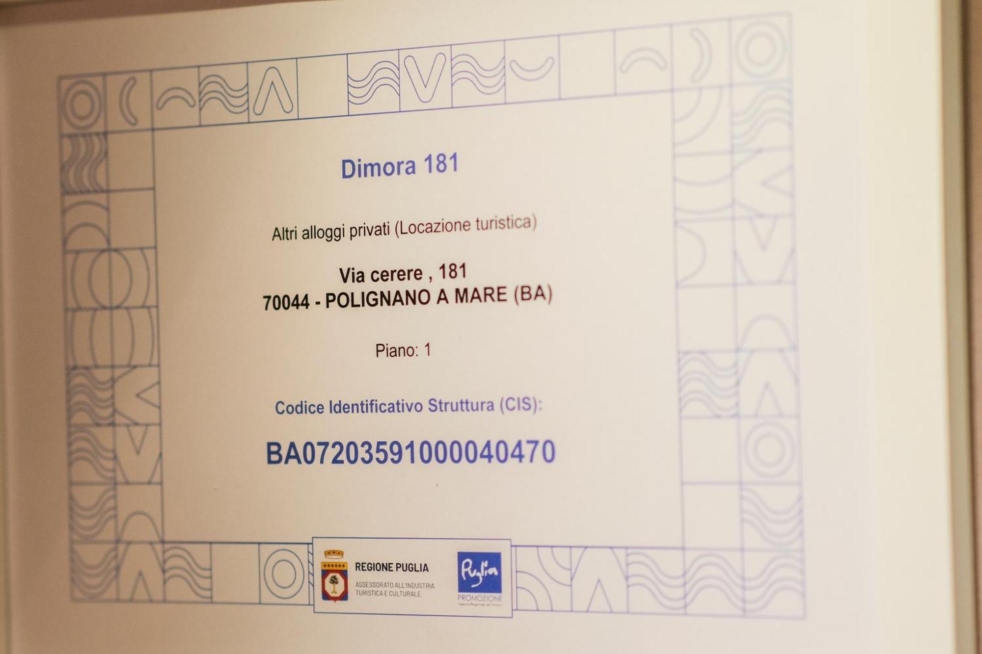 ポリニャーノ・ア・マーレ Dimora 181ヴィラ エクステリア 写真